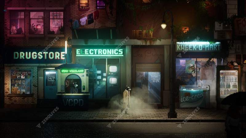 Indie pixel art detective game Backbone gets free Prologue demo