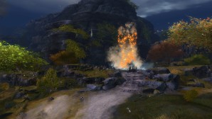 The Ceremony of the Sacred Flame map meta event in Grothmar Valley.