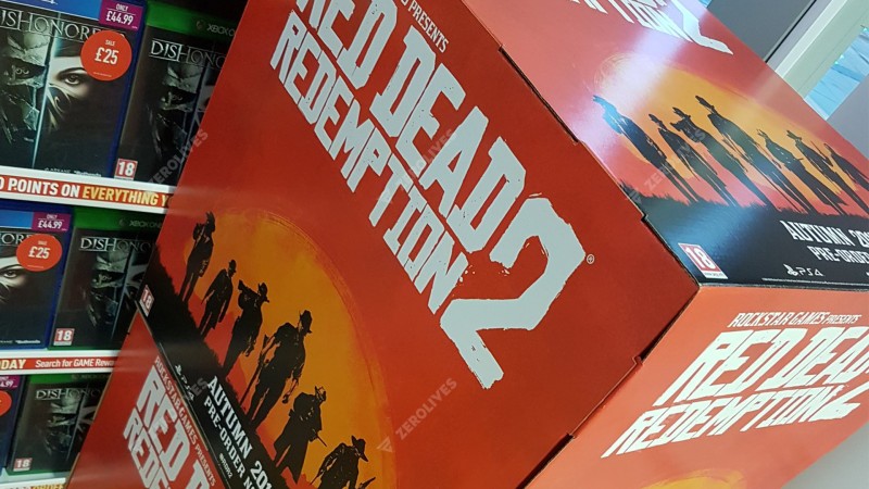Retailers receive first Red Dead Redemption 2 promotional merchandise