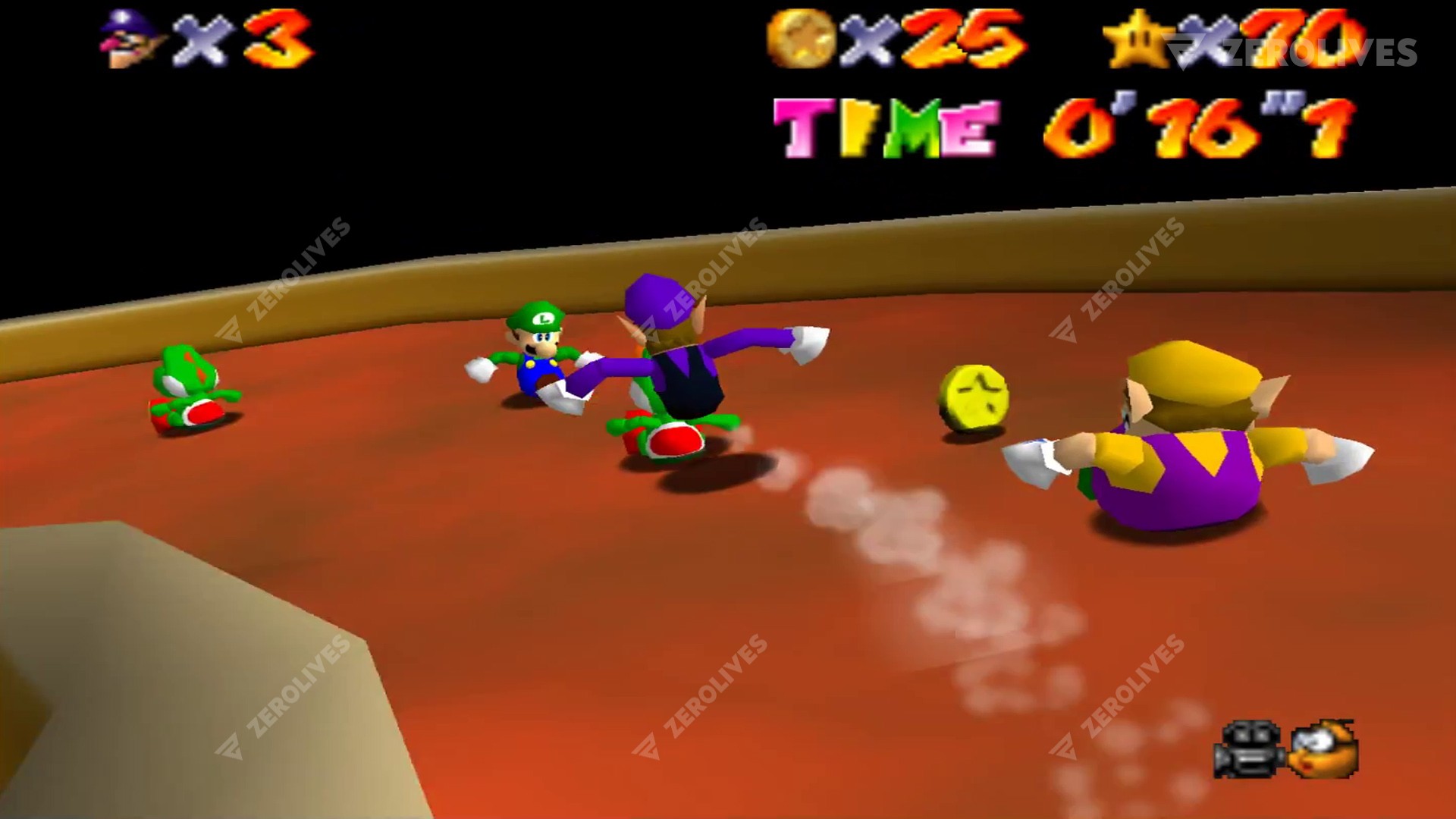 super mario 64 online crashes when playing with other characters