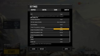 PUBG update adds setting to select weapon default firing rates