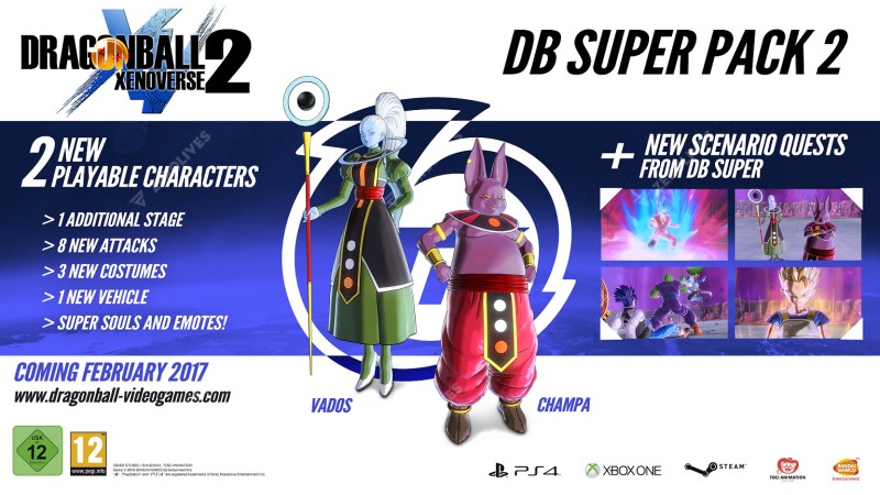 New Dragon Ball Xenoverse 2 downloadable content to be released in February