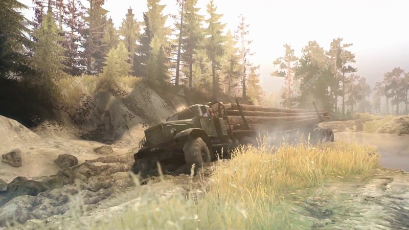 Off-roading simulation game Spintires: MudRunner announced, to release in October