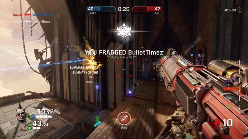 Bethesda releases first unedited Quake Champions gameplay footage