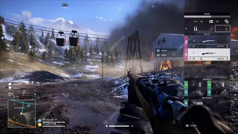 Battlefield V battle royale mode Firestorm video tutorial leaks online