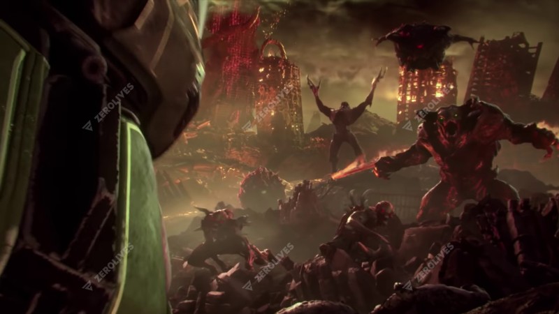 Doom Eternal announced, first trailer released