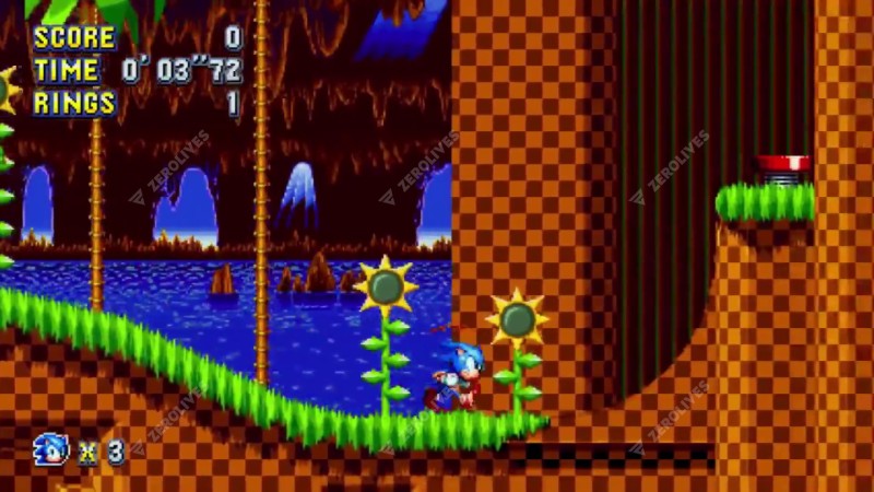 New Sonic Mania gameplay video shows remixed version of Green Hill Zone