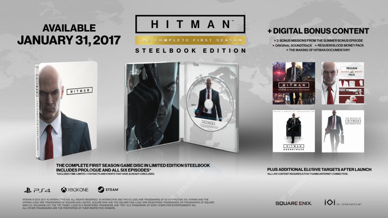 Hitman The Complete First Season Edition launches January 31 2017, new trailer released