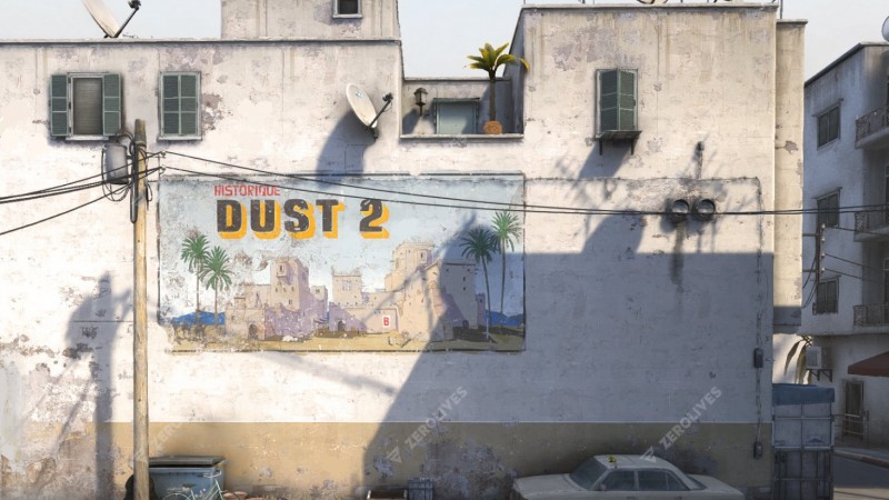 Valve teases &quot;updated and refined&quot; version of iconic Dust 2 map for Counter-Strike: Global Offensive