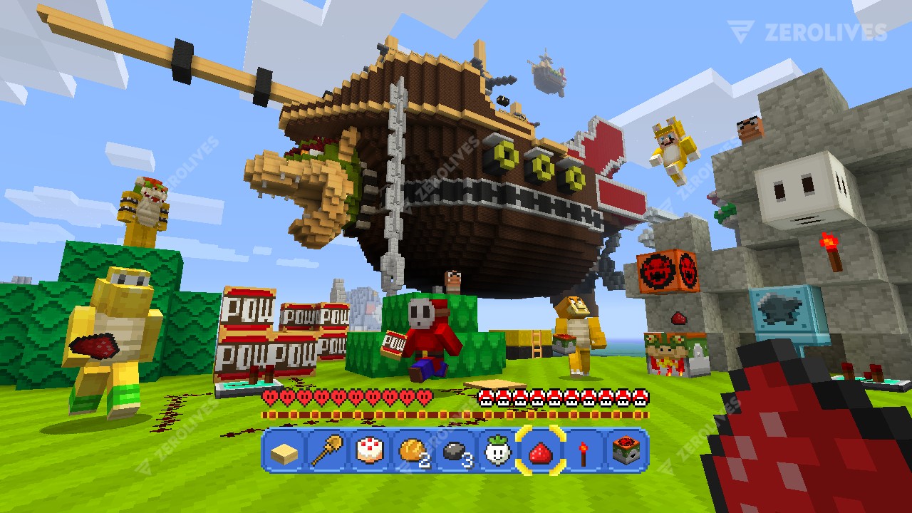 Wii U edition of Minecraft to receive Super Mario 