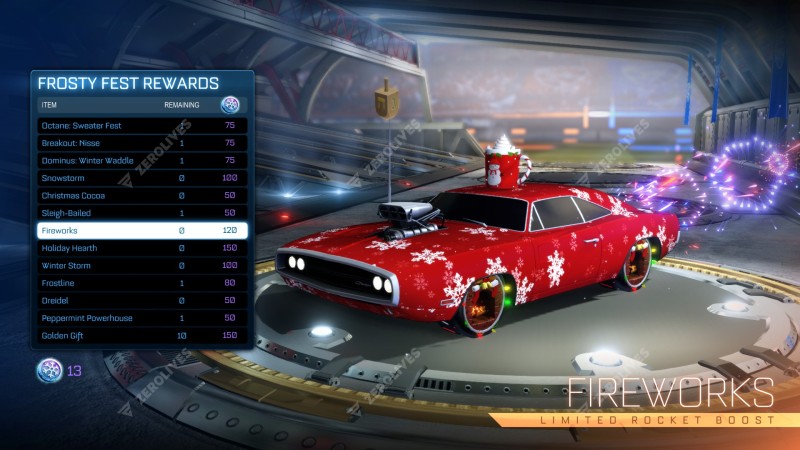 Rocket League holiday event Frosty Fest returns with new limited items