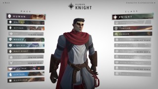 New Crowfall character creation user interface shown in new screenshots