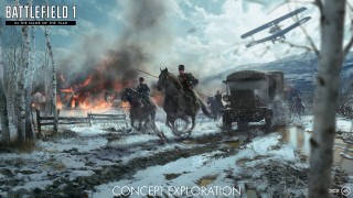 EA Dice releases concept artwork for second Battlefield 1 downloadable content pack In the name of the Tsar