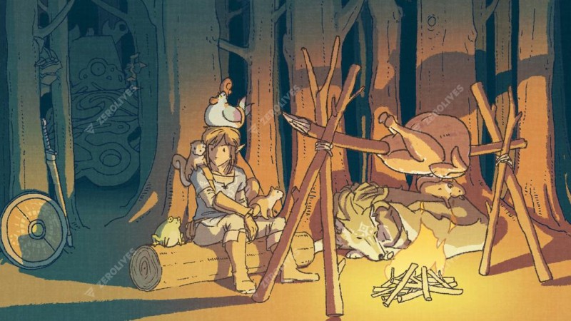 Nintendo releases new The Legend of Zelda: Breath of the Wild artwork to celebrate Thanksgiving