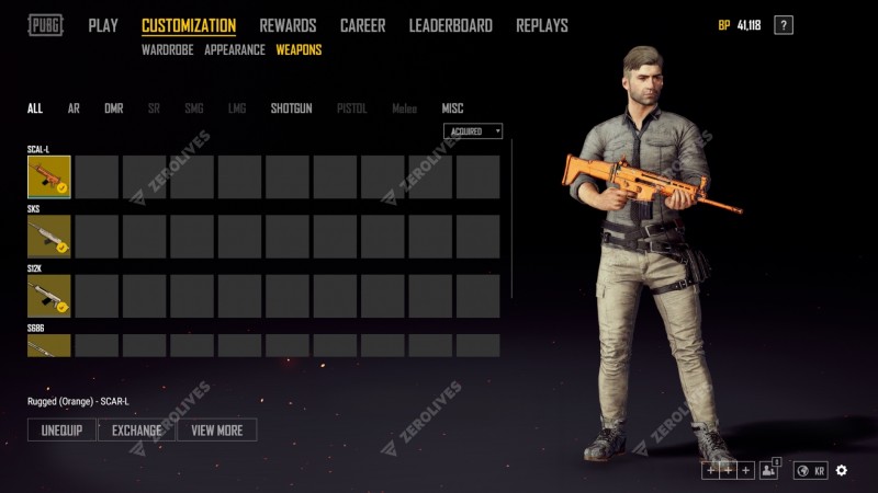 PlayerUnknown's Battlegrounds gets weapon skins system and lootcrates