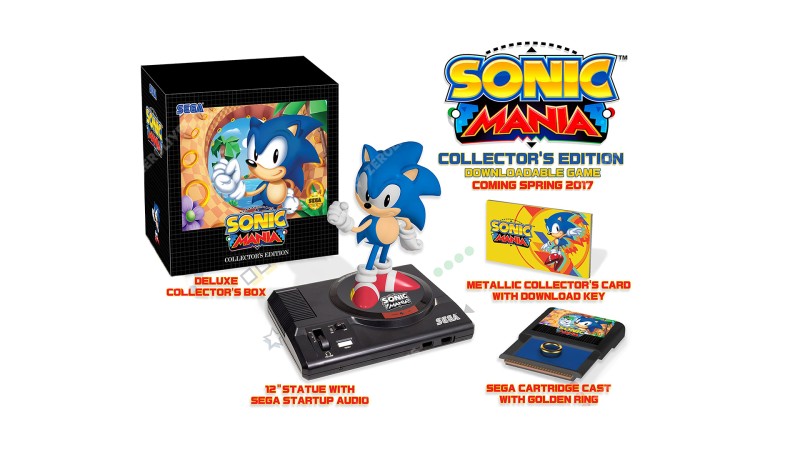 Sonic Mania Collector's Edition also coming to Europe