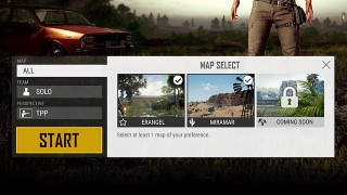 PUBG to get map selection option via upcoming update
