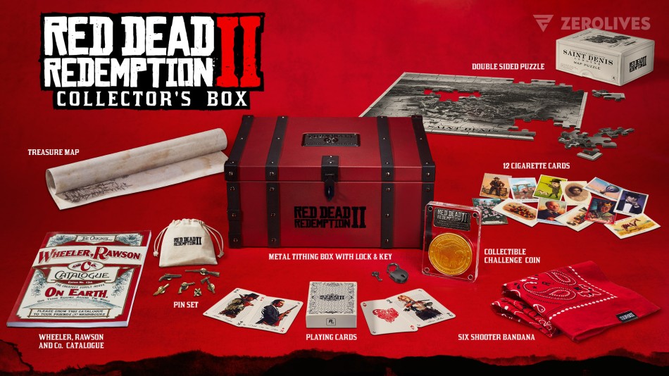 Red Dead Redemption 2 pre-order bonuses announced, Collector's Box won't include game itself