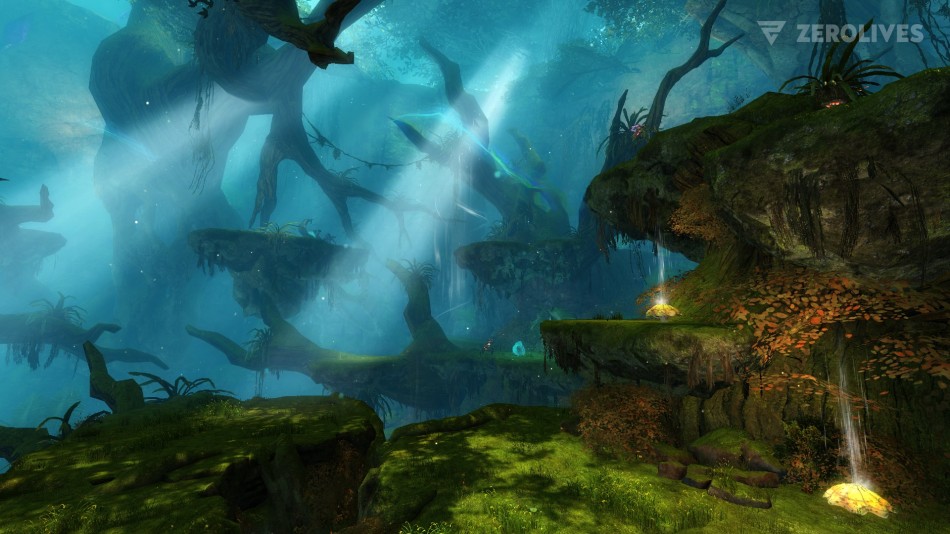This unexpected anomaly is a throwback to Heart of Thorn's jungle environments